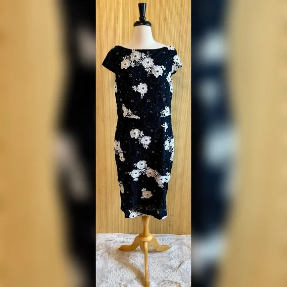 st john beaded dress Vintage St. John Beaded Knit Dress – Camille Design SF